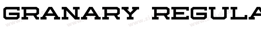 Granary Regular字体转换